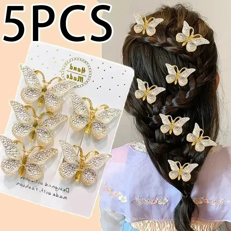 5pcs Sweet Hair Clips Stereosc - đánh giá và giá Travel Accessories For Kids