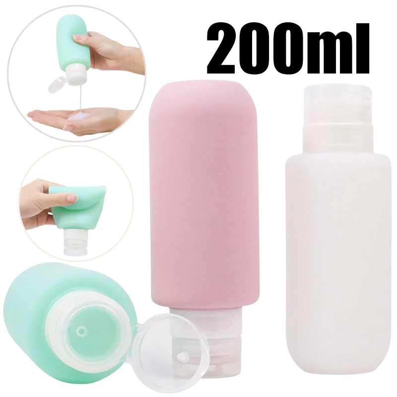 200ml Silicone Bottle Refillab - đánh giá và giá Travel Accessories Wholesale