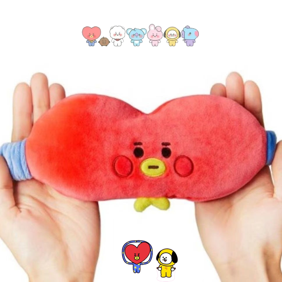 BT21 cartoon cute plush doll e - đánh giá và giá Travel Accessories Gift Set