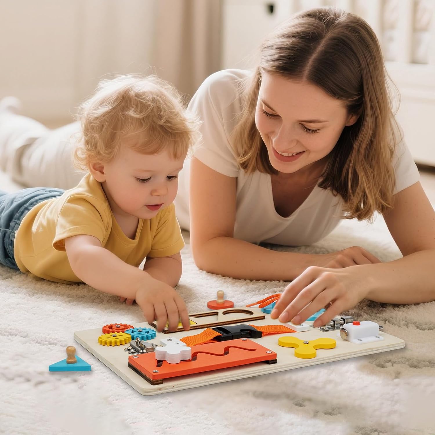 Montessori Busy Board for Todd - đánh giá và giá Travel Accessories Toddler