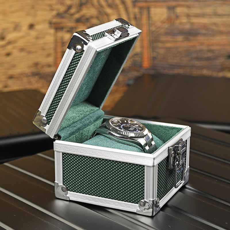 Portable Aluminum Watch Boxes  - đánh giá và giá Travel Accessories Gifts For Men