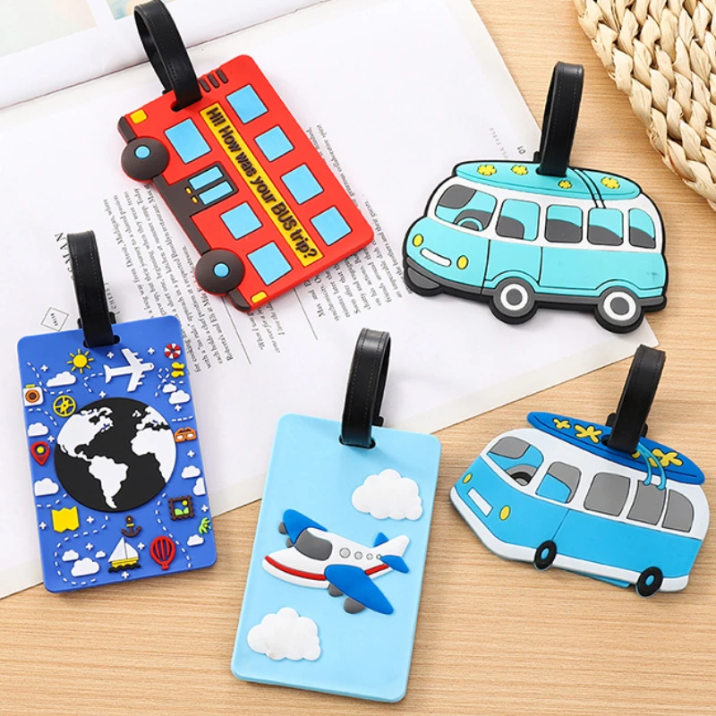 Cute Cartoon Cars PVC Silicone - đánh giá và giá Travel Accessories For Kids