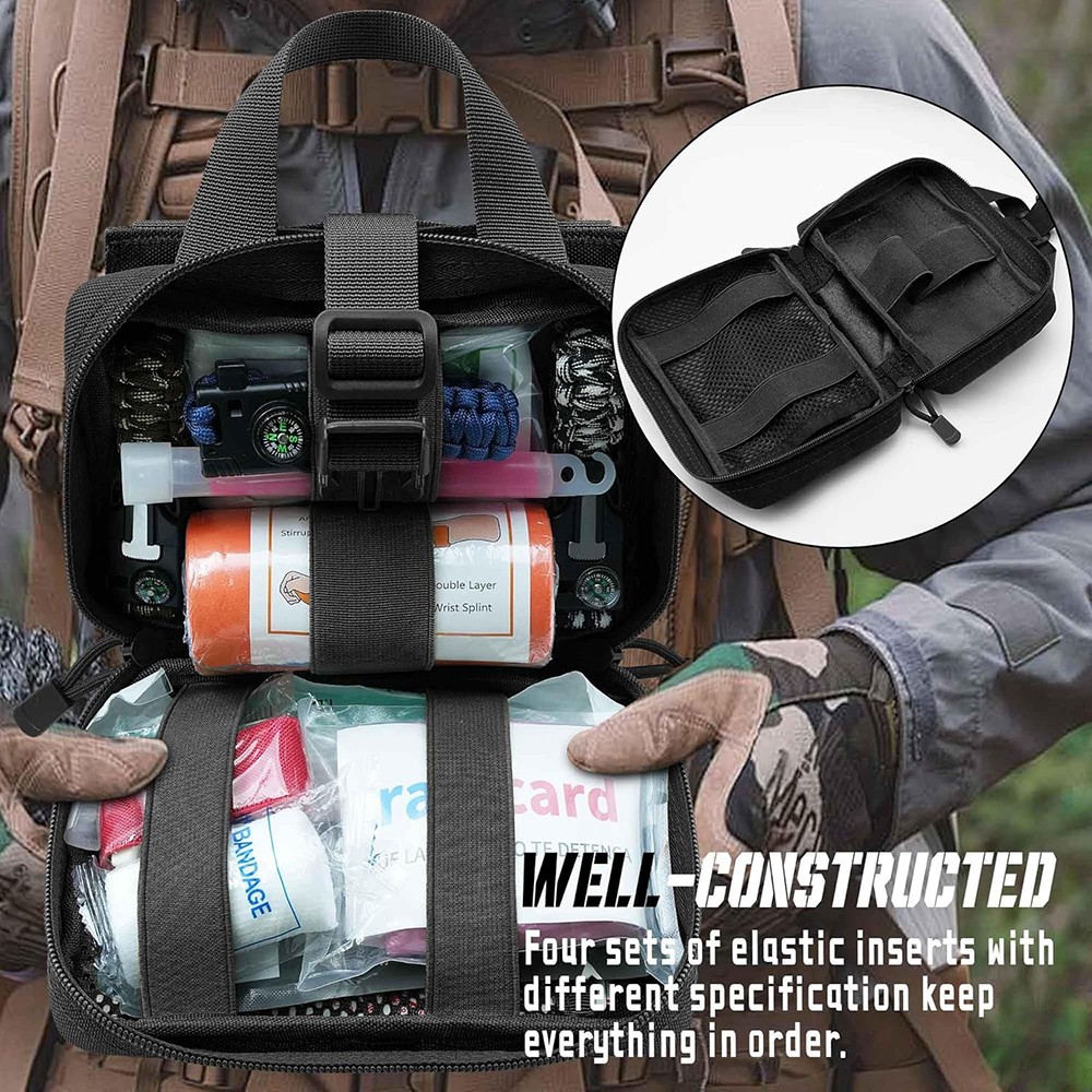 Tactical Survival Pouch Rip Aw - đánh giá và giá Travel Accessories Kit Bag