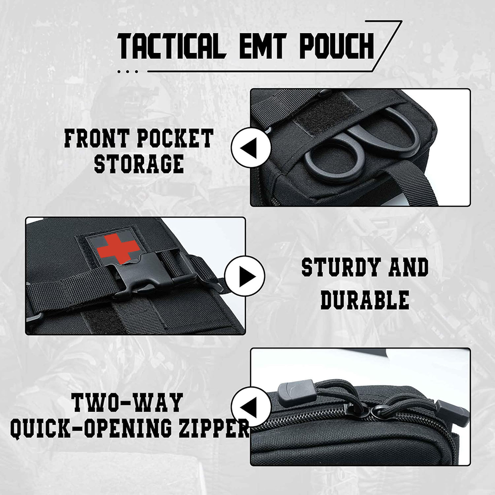 Tactical Survival Pouch Rip Aw - đánh giá và giá Travel Accessories Kit Bag