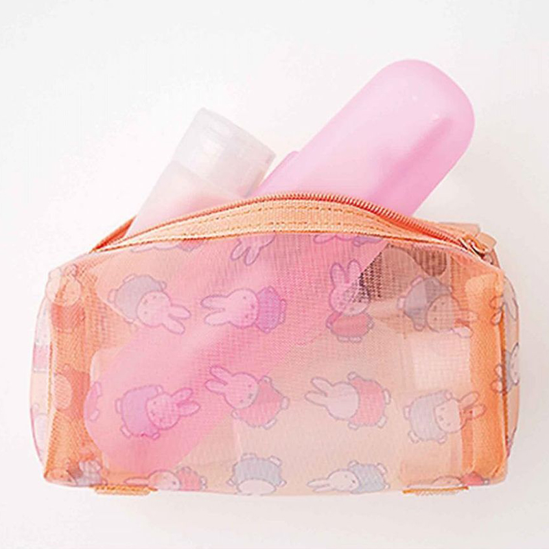 Kawaii Miffy Rabbit Cosmetic B - đánh giá và giá Travel Accessories Toiletry Bag