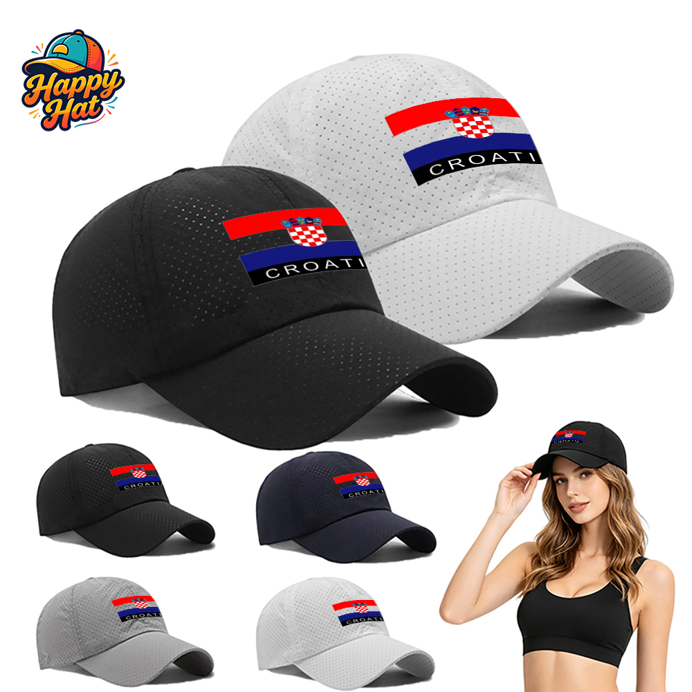 1PC Croatia Flag Baseball Cap  - đánh giá và giá Travel Accessories Gifts For Men