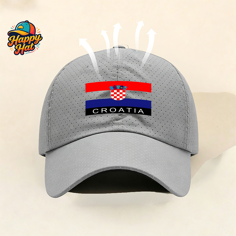 1PC Croatia Flag Baseball Cap  - đánh giá và giá Travel Accessories Gifts For Men
