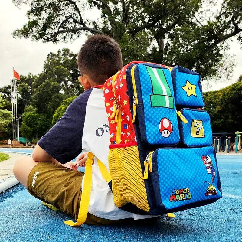 Cartoon Mario Backpack Cute Ki - đánh giá và giá Travel Accessories Toddler