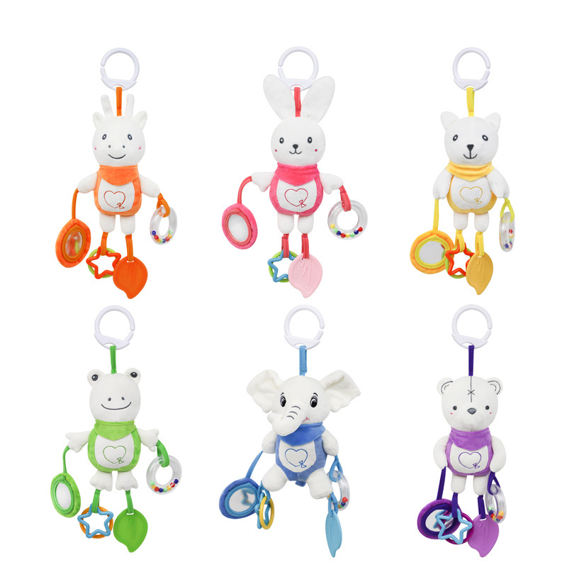 Soft Stuffed Animal Baby Rattl - đánh giá và giá Travel Accessories Toddler