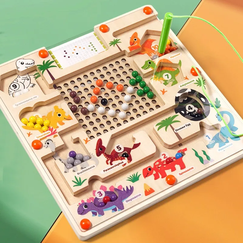 Magnetic Color and Number Maze - đánh giá và giá Travel Accessories Toddler