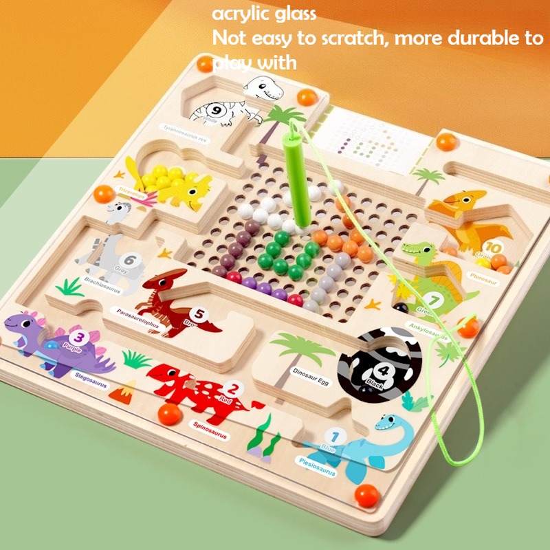 Magnetic Color and Number Maze - đánh giá và giá Travel Accessories Toddler