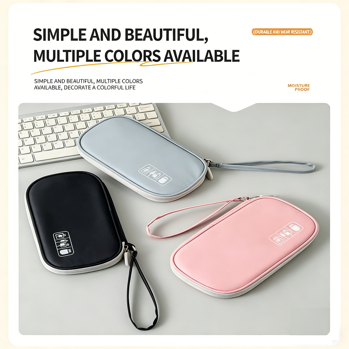 Portable Cable Organizer Bag F - đánh giá và giá Travel Accessories Wholesale