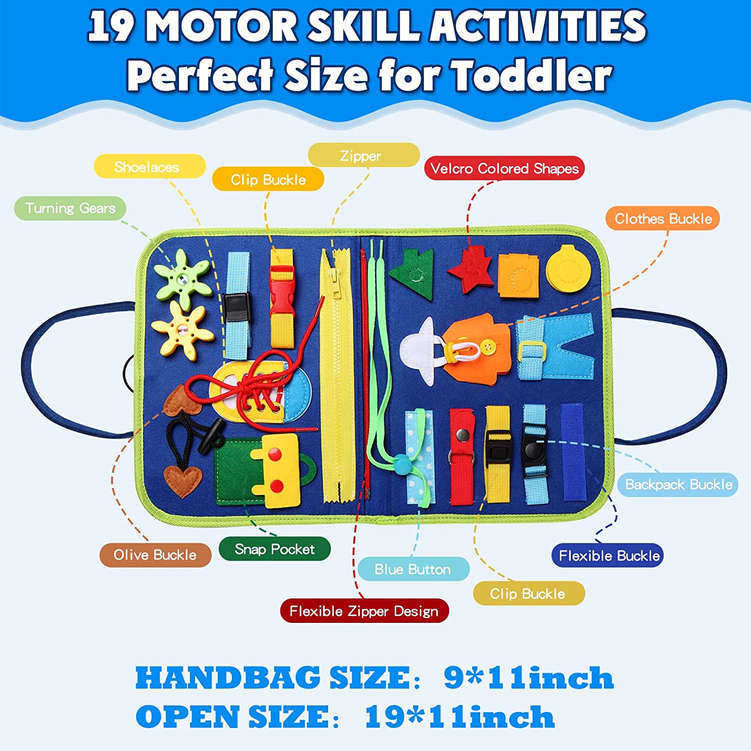 Montessori Busy Board for Todd - đánh giá và giá Travel Accessories Toddler