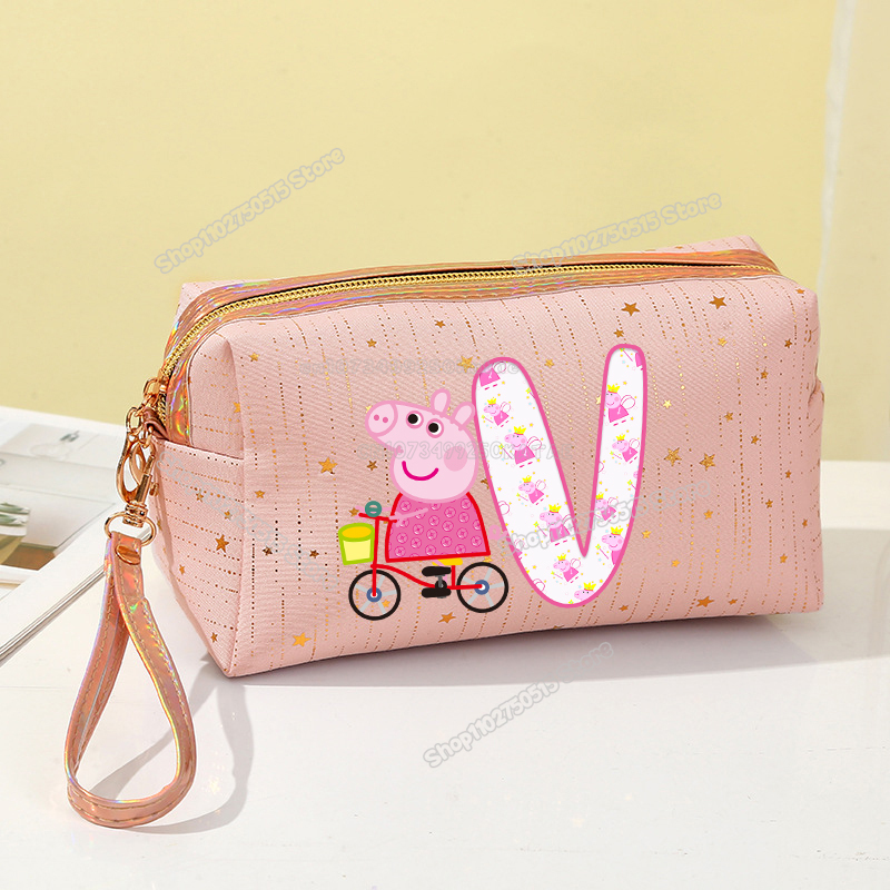 Cartoon Peppas Pig Cosmetics B - đánh giá và giá Travel Accessories Toiletry Bag