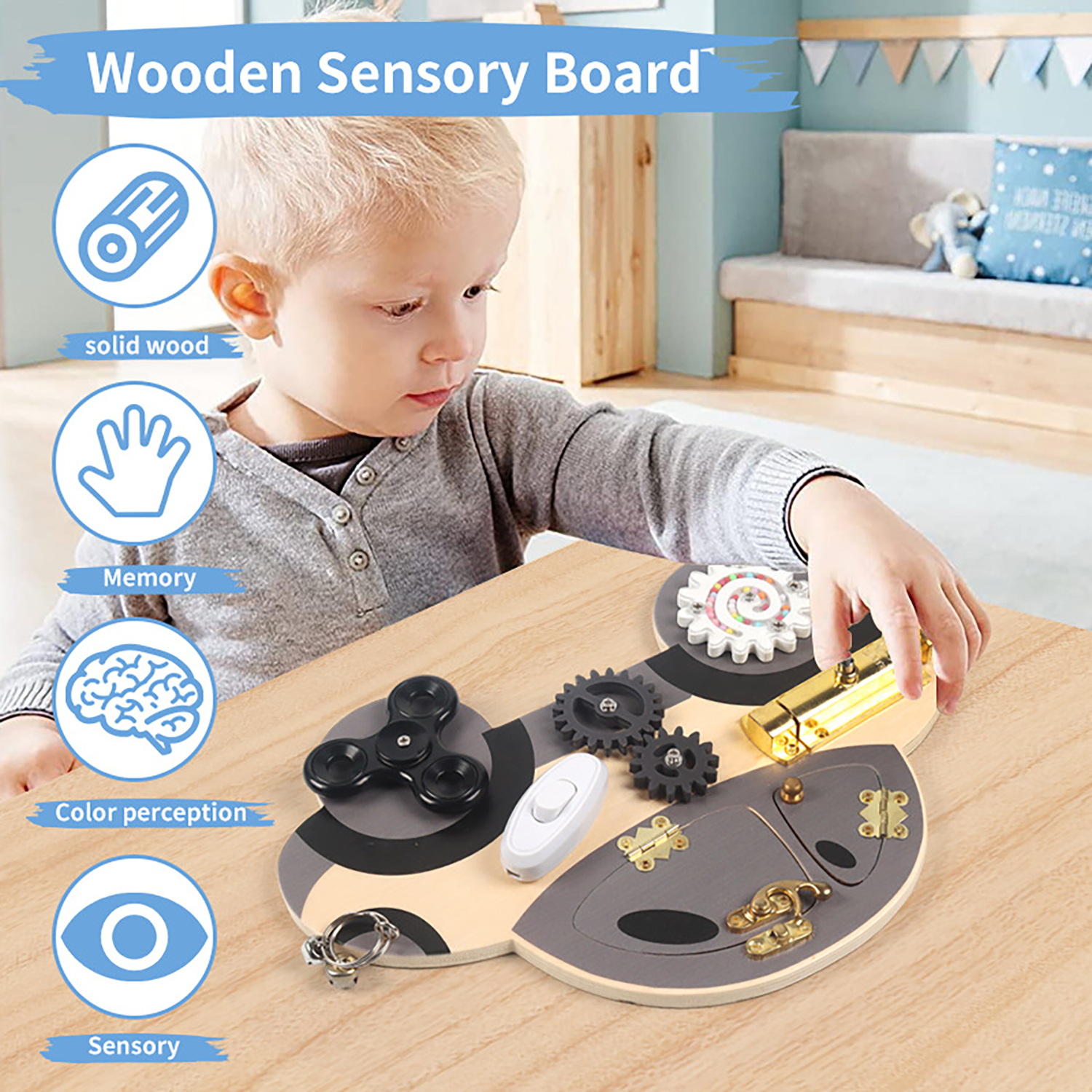 Montessori Toy Steering Wheel  - đánh giá và giá Travel Accessories Toddler